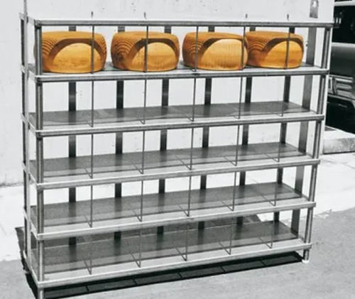 Rayonnage de fromage - Caseartecnica Bartoli - de manutention / à étagères / en acier inoxydable
