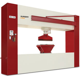 Presse hydraulique - 77/600 - Hursan Hydraulic Press - de formage / de cintrage / pour la construction de bateaux