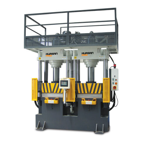 Presse hydraulique - 77/370 - Hursan Hydraulic Press - de formage / de caoutchouc / pour matières plastiques