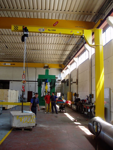 Potence sur colonne - GBT - ETS engineering Spa - rotative