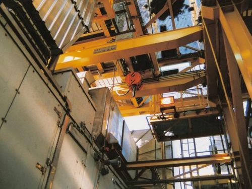 Pont roulant bipoutre - ETS engineering Spa - antidéflagrant