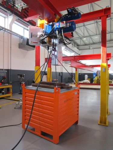 Palan électrique à chaîne - ECH series - ETS engineering Spa - compact / antidéflagrant