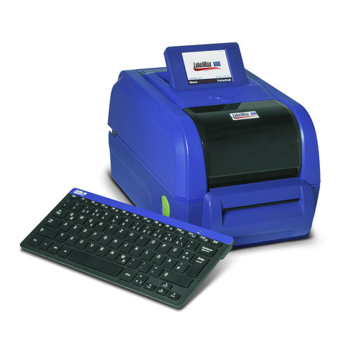 Imprimante d'étiquette à transfert thermique - LabelMax ONE - Max Systems GmbH - de bureau / pour applications industrielles