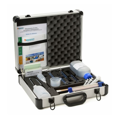Kit de test pour huile moteur - STM1 - GESERCO - d'acidité / de dilution / manuel