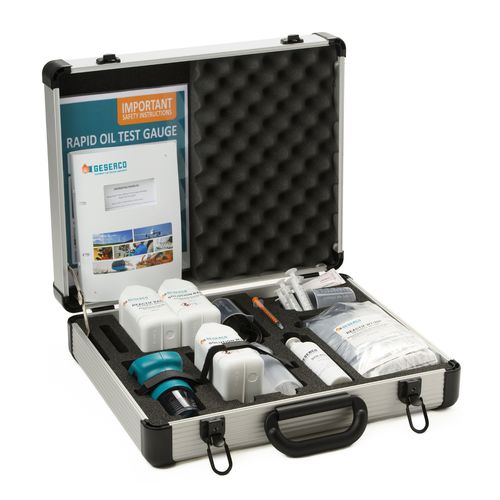 Kit de test pour huile moteur - Teneur en Eau + BN - GESERCO - d'alcalinité / de dilution / de viscosité