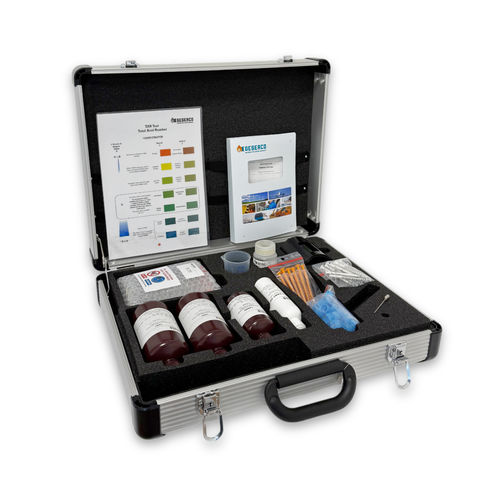 Kit de test TAN - TANTest&trade; - GESERCO - manuel / pour huile de lubrification / pour huile hydraulique