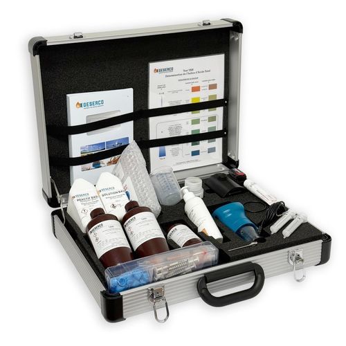 Kit de test TAN - TA9 series - GESERCO - BN / manuel / pour lubrifiants