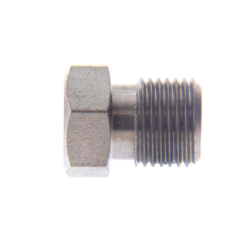 Bouchon hexagonal - Labfacility Limited - fileté / en acier inoxydable