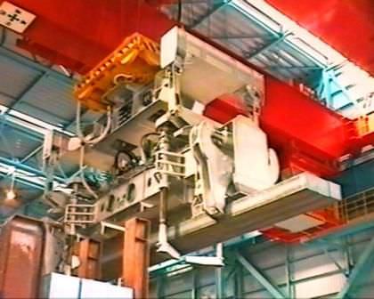 Pince de levage de billette - Heppenstall Technology - verticale / hydraulique
