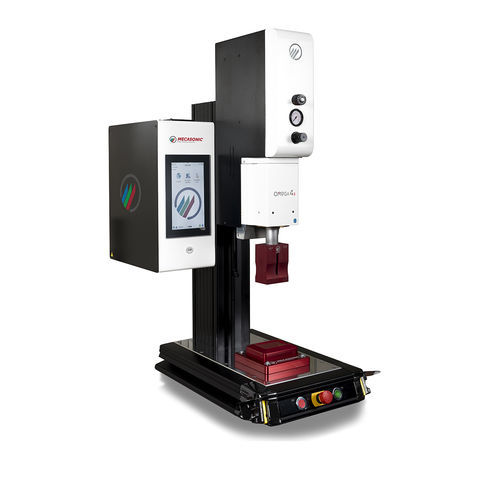Machine de soudage à ultrasons - OMEGA 4 S - MECASONIC - semi-automatique / pour plastique / pneumatique