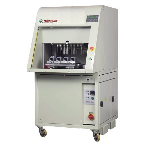 Machine de soudage à air chaud - 20/40 - MECASONIC - automatique / à roulettes / pour composants électroniques