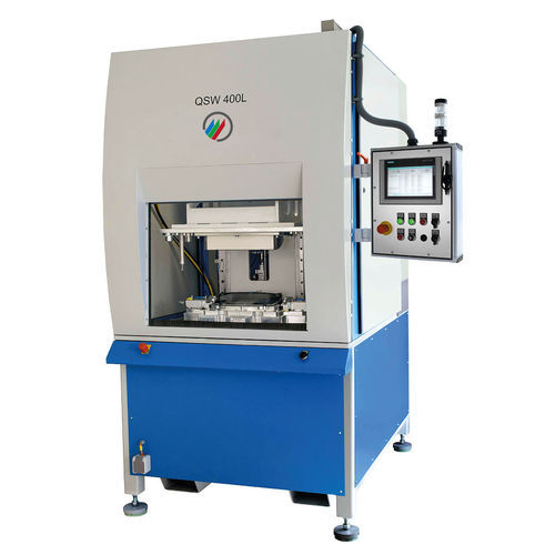 Machine de soudage laser - QSW 400 L - MECASONIC - thermique / contrôlée par PLC / sur pieds