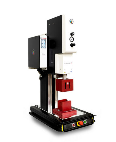 Machine de soudage à ultrasons - OMEGA 4 A+ - MECASONIC - semi-automatique / pour plastique / pneumatique