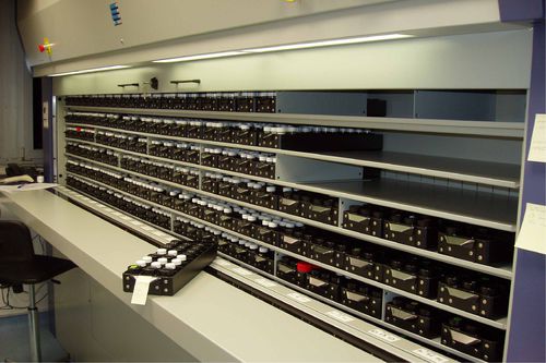 Stockeur rotatif vertical - GIROPHARMA - ELECTROCLASS