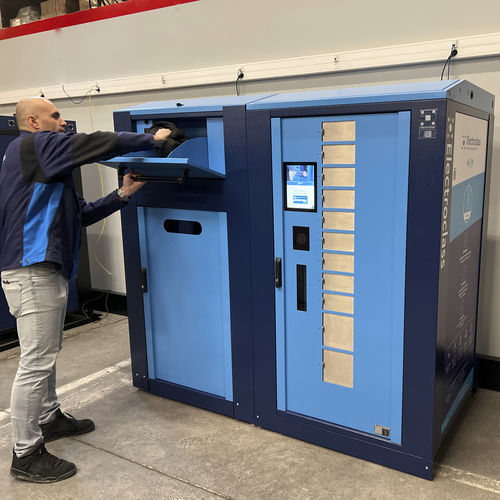 Système d'armoire de stockage et distribution - CYCLEBOX - ELECTROCLASS - au sol / à portes battantes / multiporte
