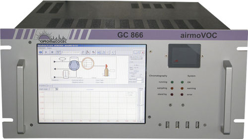 Chromatographe en phase gazeuse - airmoVOC C10-C40 - CHROMATOTEC - de process / FID / à ionisation de flamme