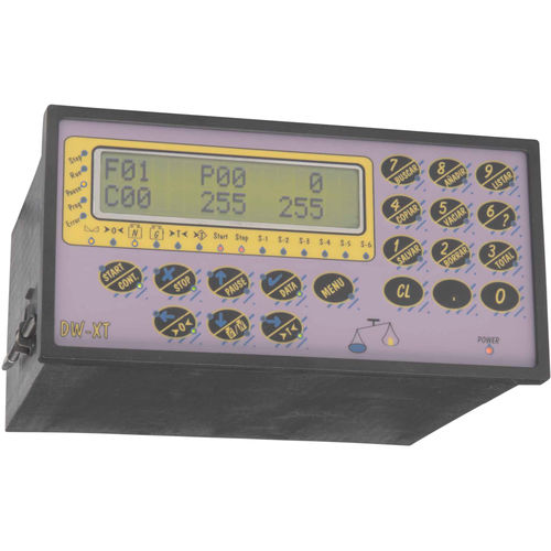 Indicateur/contrôleur de pesage numérique - DW-XT/4  - Data-Control PC - pour montage sur panneau