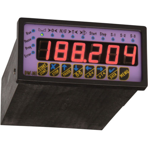Indicateur de pesage affichage à LED - DW-MI-DSP - Data-Control PC - encastrable / multifonction / de précision