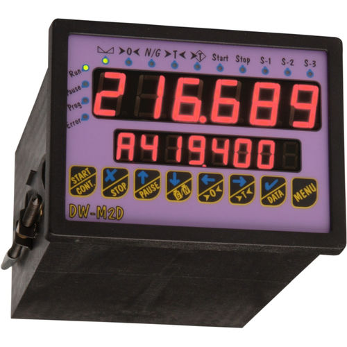 Indicateur de pesage affichage à LED - DW-M2D-DSP - Data-Control PC - encastrable / multifonction / de précision