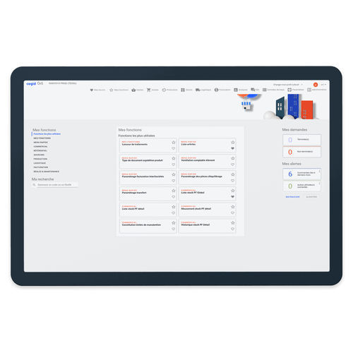 Logiciel de gestion logistique - Cegid Conciliator - CEGID - de planification / de comptabilité / de production