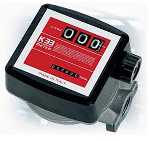 Débitmètre volumétrique - K33, K44 - numak srl - pour carburant / à bride