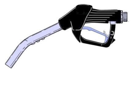 Pistolet de distribution de carburant - max. 60 l/min - numak srl - manuel