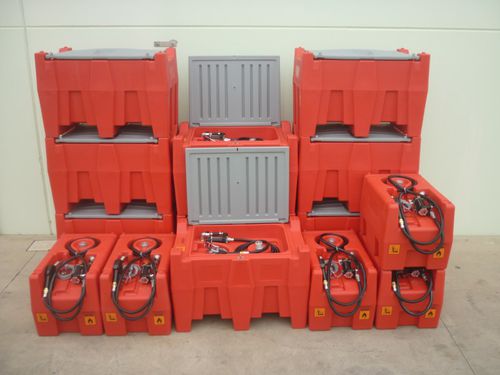 Réservoir de distribution - max. 45 l/min | TRASPO LIGHT series - numak srl - à carburant / aluminium / portatif