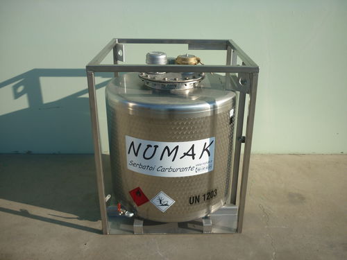 Cuve de transport - numak srl - à carburant / essence / en inox