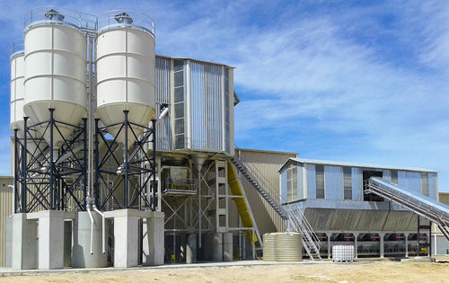 Centrale à béton stationnaire - ELKON - horizontale / spéciale