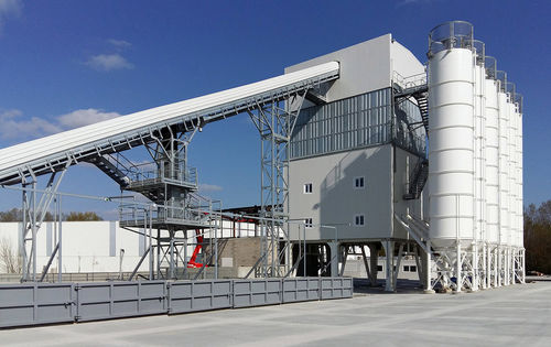 Centrale à béton stationnaire - ELKON - compacte