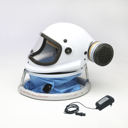 Casque pour pulvérisation de pesticides - PROF88-LI ZA2P3 - Kasco s.r.l. - avec respirateur / à ventilation assistée / filtrant