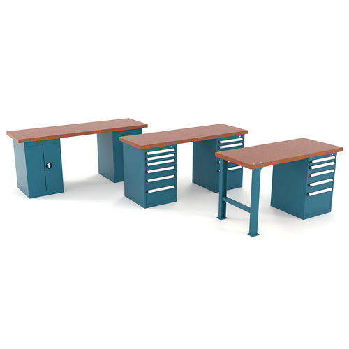 Établi en bois - 136 series - HECO - à tiroir