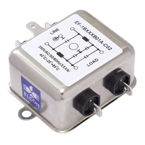 Filtre électronique passe-haut - C02  - Elcom - actif / RFI / monophasé