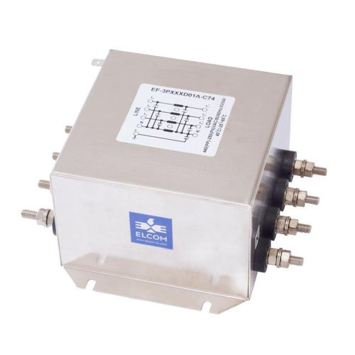 Filtre électronique passe-haut - C74 - Elcom - actif / RFI / triphasé