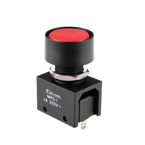 Micro-rupteur tactile - MPS-1 - Elcom - unipolaire / action momentanée / PCB