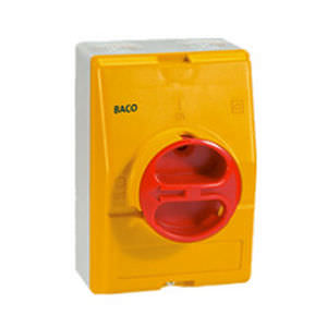 Interrupteur-sectionneur rotatif - BACO - basse tension / à circuit fermé