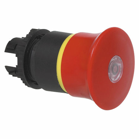 Bouton poussoir coup de poing - BACO - d'arrêt d'urgence / IP66 / électromécanique