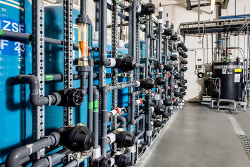 Station d'épuration avec réacteur discontinu séquentiel - EnviroChemie GmbH - compacte / continue