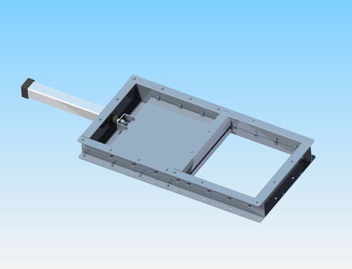 Vanne à guillotine - SE - Defino & Giancaspro - électropneumatique