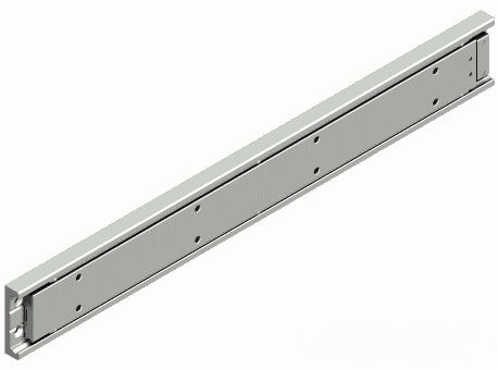 Glissière télescopique - R102 - CHAMBRELAN - à rouleaux / de tiroir / en acier