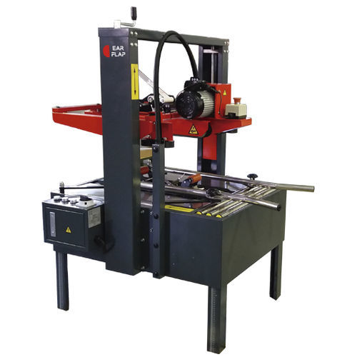 Fermeuse de caisses en carton semi-automatique - P15UD - EAR FLAP® - à trois rabats / ruban adhésif