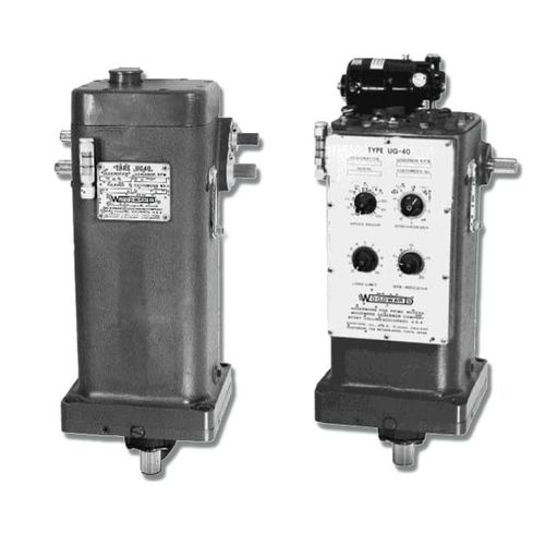 Régulateur de vitesse hydraulique pour moteur diesel - UG 40 - AWF - pour turbine à vapeur / pour moteur à gaz / pneumatique