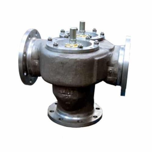Vanne thermostatique 3 voies - H - AWF - de mélange / de régulation de température / en acier
