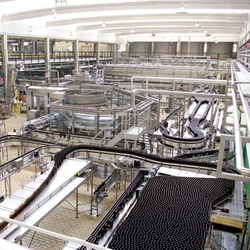Système de convoyage de transport - SIDEL - pour produits alimentaires / de boisson / pour bidons