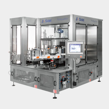 Étiqueteuse automatique - RollQUATTRO Evo - SIDEL - pour emballage / wrap-around / pour l'industrie de la boisson