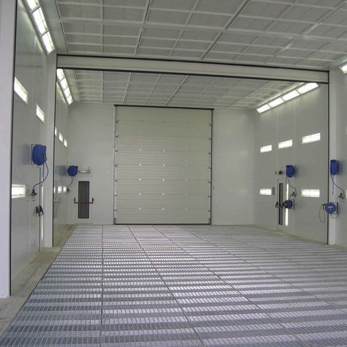 Cabine de peinture pour applications ferroviaires - EUROPA - à circuit fermé / à filtre
