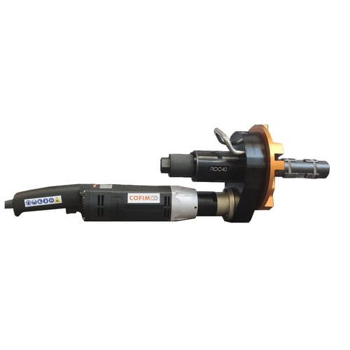 Chanfreineuse électrique - ROC 40 - COFIM SYSTEM - pneumatique / portable / de préparation de soudage