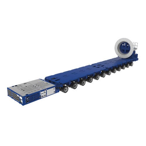 Remorque pour flexible - FTV 850 - Goldhofer - pour éolienne / plus de 6 essieux / tractée