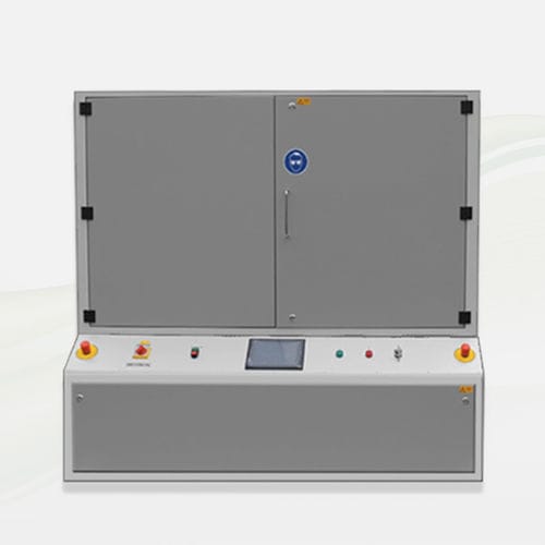 Unité de durcissement à LED UV - Beltron GmbH - avec convoyeur à chaîne