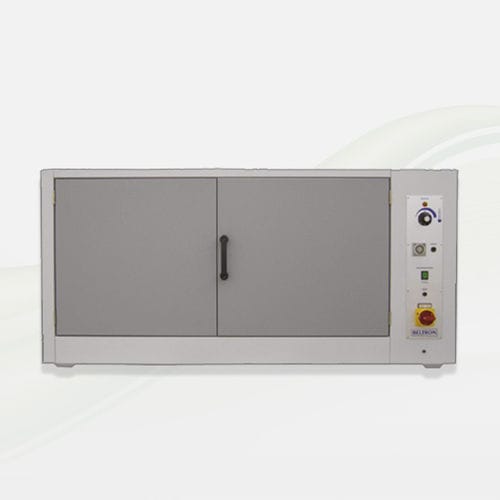 Armoire de séchage en acier inoxydable - Beltron GmbH - en acier / double porte / pour cadre de sérigraphie vertical